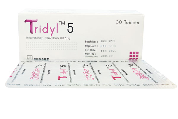 Picture of Tablet Tridyl 5 mg
